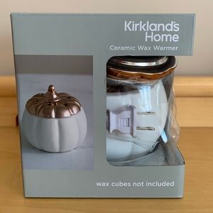 Kirkland’s Pumpkin Ceramic Wax Warmer